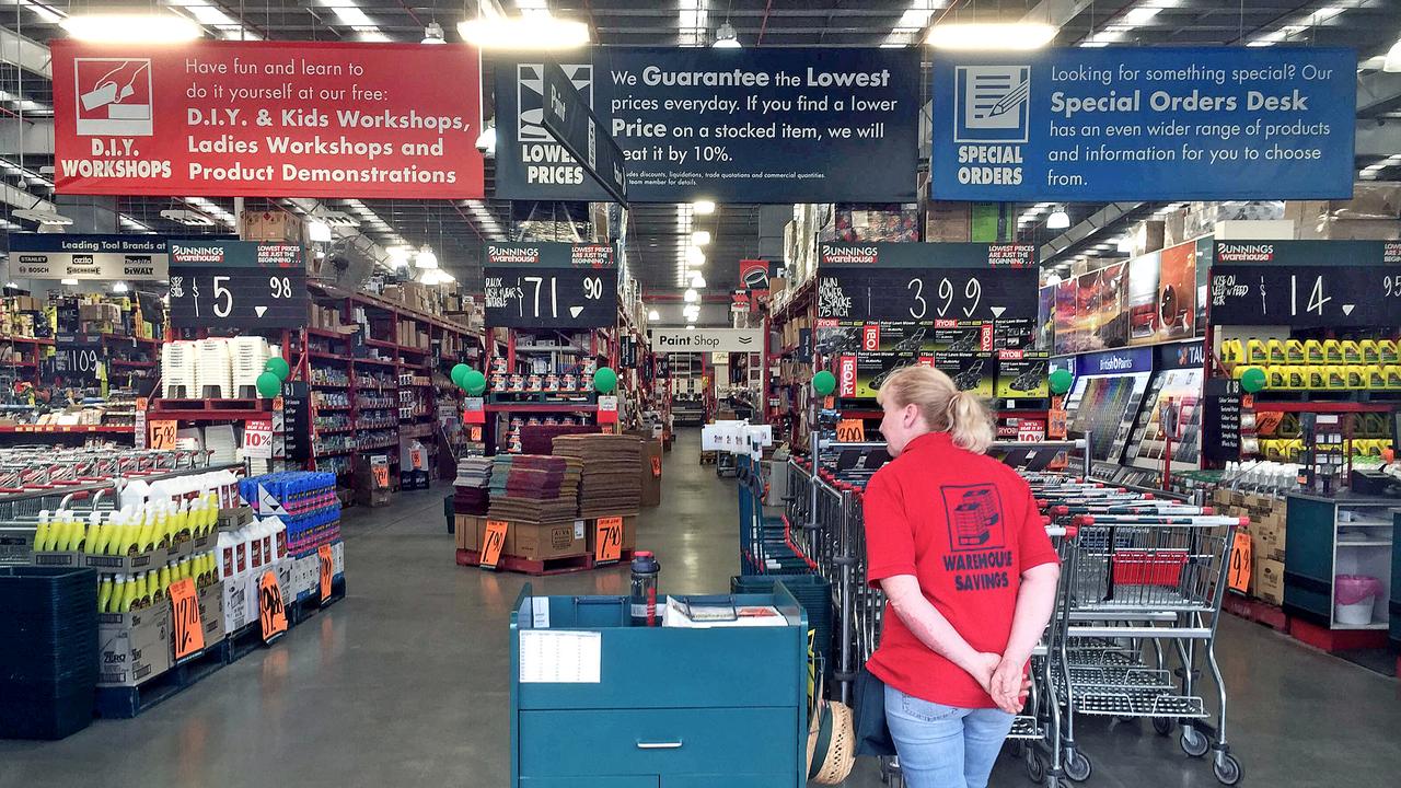 A Bunnings hardware store (file image)
