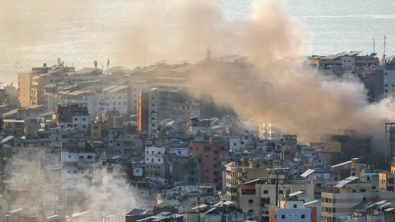Israeli airstrikes hit Beirut