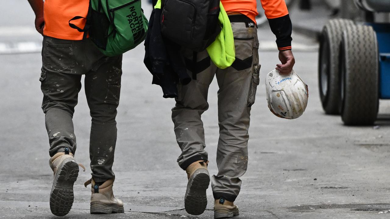 Construction workers (file image)