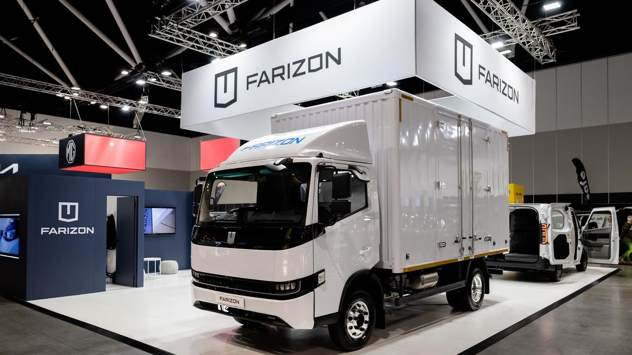 A new electric truck on show