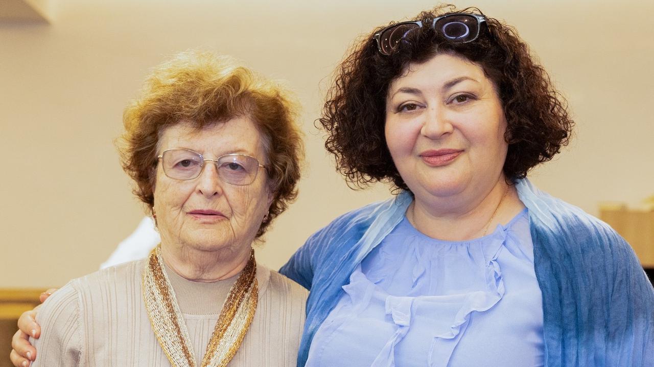 Larisa Kleytman and Sabina Kleitman