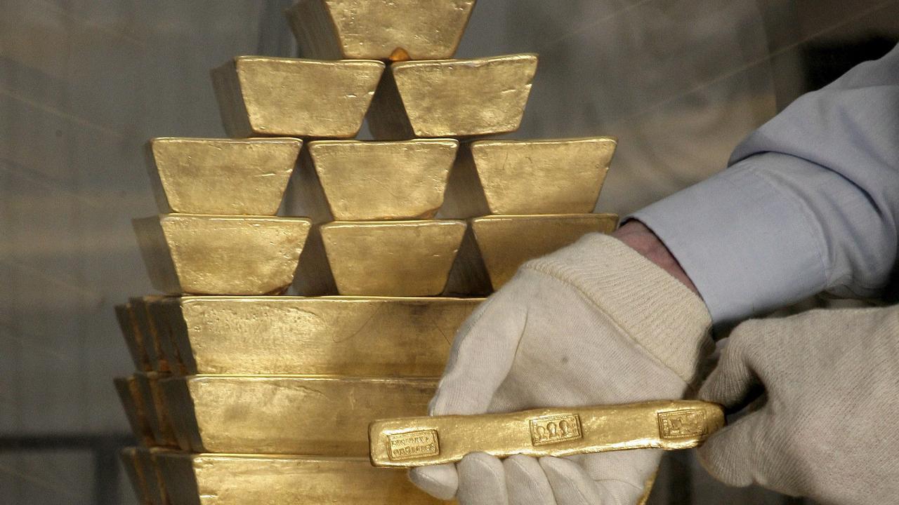 Gold ingots