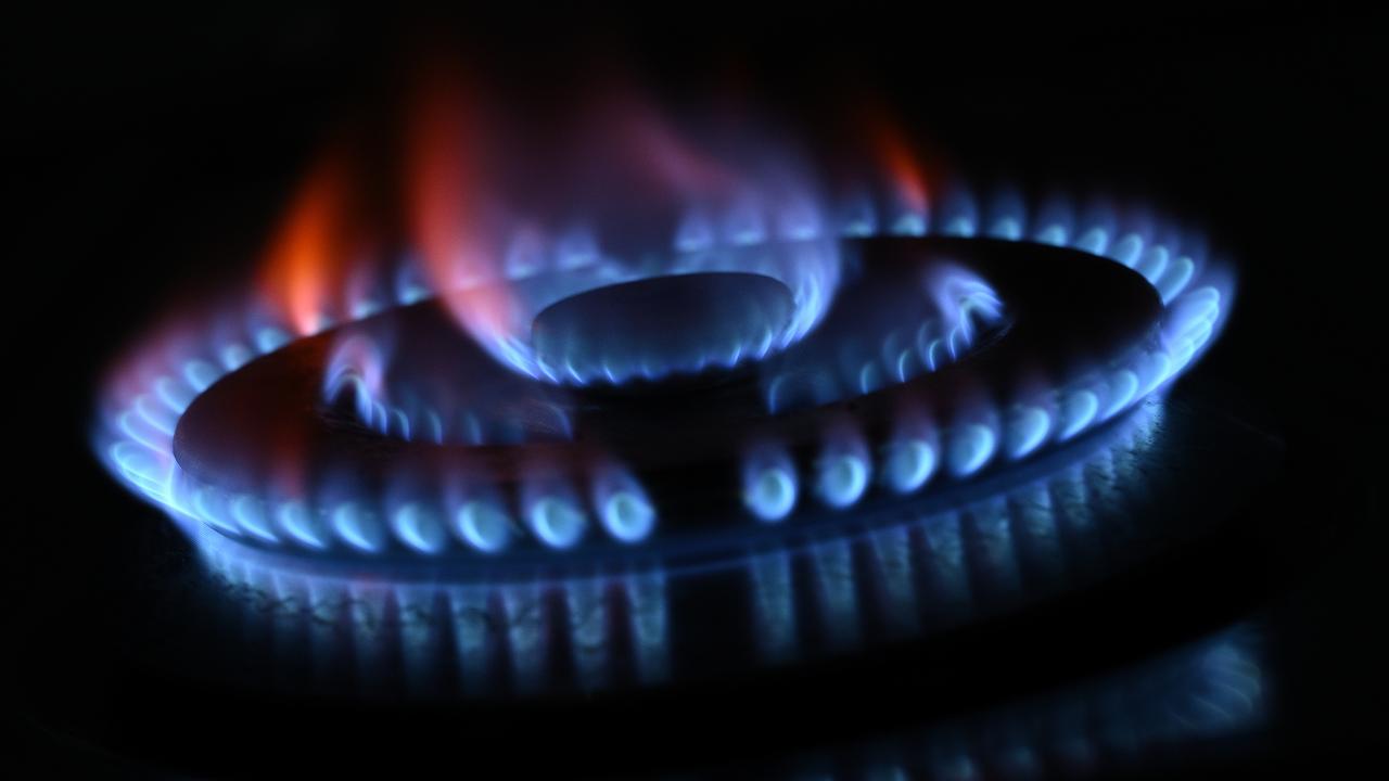 A kitchen gas stove burner (file image)